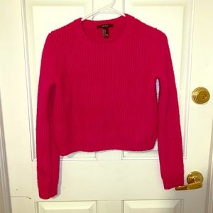 Hot pink sweater